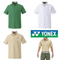 ヨネックス メンズ シャツ 半袖 ゴルフ ウェア YONEX GWS1175 送料無料 ベリークール UPF50＋ 吸汗速乾 制電 パワースリーブ180 日本製 あす楽 あすつく | プレミアムスポーツ312