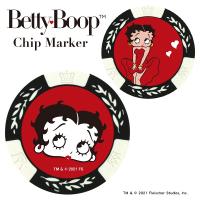 ベティブープ チップ マーカー ゴルフ MK0319 Betty Boop(TM)  ベティちゃん ホワイト | プレミアムスポーツ312