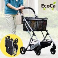 ショッピングカート エコカ ecoca 買い物カート 折りたたみ 軽量 4輪 コンパクト 台車【ランキング1位獲得】＜EC41＞ プライムダイレクト【P15】