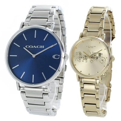 COACH ペアウォッチ（ベルト素材：ステンレス、メタル）｜ファッション