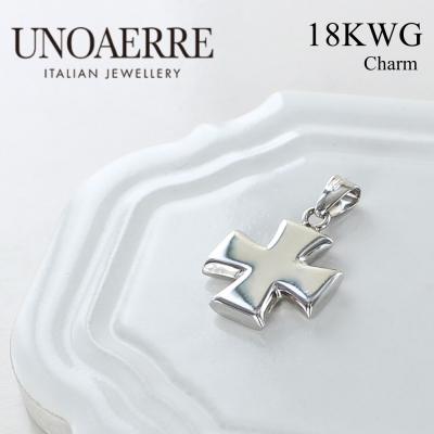UNOAERRE レディース用ペンダントヘッド、チャーム（色：ホワイト系
