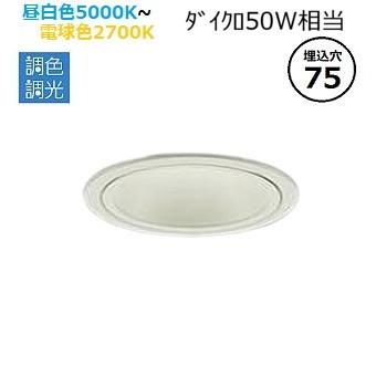 ダウンライト 75φ（照明機能：連続調光・調色機能）の商品一覧 通販