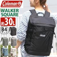 【認定店】 Coleman コールマン リュックサック スクエア バックパック WALKER ウォーカー 大容量 30L メンズ レディース 男性 女性 男女 B4 認定販売店 正規品 | バッグとスーツケースのビアッジョ