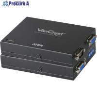 ATEN ビデオ延長器 VGA / Cat5 / スキュー調整対応  ■▼115-2908 VE170Q  1台 | プロキュアエース