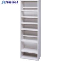 IRIS 250494 ブックシェルフ オフホワイト  ■▼121-6645 BKSW-1860-WH  1台 | プロキュアエース