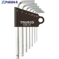 TRUSCO ボールポイント六角棒レンチセット 7本組  ▼125-2348 GXB-7S (7ホングミ 1.5-6MM)  1S | プロキュアエース