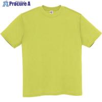 アイトス Tシャツ(男女兼用) レタスグリーン XL  ■▼145-0806 MT180-043-XL  1着 | プロキュアエース