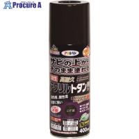 アサヒペン 油性高耐久アクリルトタン用スプレー 400ML こげ茶  ■▼146-2037 537850  6本 | プロキュアエース