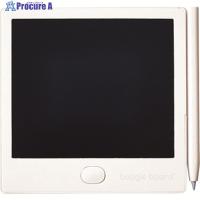 KING JIM ブギ-ボ-ド 電子メモパッド 画面3.9インチ(75×64mm) 白  ▼160-6447 BB-12-W  1個 | プロキュアエース