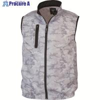 XEBEC 空調服ベストXE98010-222-L 迷彩シルバーグレー  ▼160-9461 XE98010-222-L  1着 | プロキュアエース