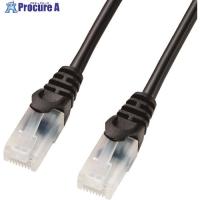 SANWA ツメ折れ防止CAT5eLANケーブル  ■▼203-1489 LA-Y5TS-10BK  1本 | プロキュアエース