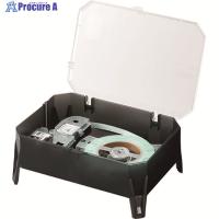 KING JIM 【純正】「テプラ」PROテープ 12mm EXロングテープカートリッジセット 白ラベル/黒文字 長さ45m  ▼206-6160 SS12K-EX  1個 | プロキュアエース