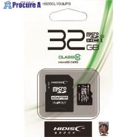 ハイディスク マイクロSD32GB  ▼208-0127 HDMCSDH32GCL10UIJP3  1個 | プロキュアエース