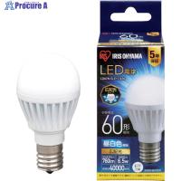IRIS 521566 LED電球 E17広配光タイプ 60形相当 昼白色 760lm  ▼260-7579 LDA7N-G-E17-6T6  1個 | プロキュアエース