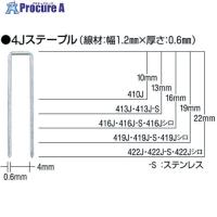 MAX タッカ用ステープル 肩幅4mm 長さ22mm 5000本入り  ▼323-9080 422J  1箱 | プロキュアエース