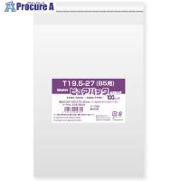 スワン OPP袋 ピュアパック テープ付 T 19.5-27(B5用) 100枚入り  ▼340-8952 006798324  1袋 | プロキュアエース