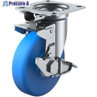 ユーエイ プレート式 自在 キャスター モノマーキャストナイロン 車輪径150mm 旋回固定・ストッパー付き 取付寸法94×94(87×87) ■▼364-3579 MCBJK-150S  1個 | プロキュアエース