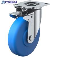 ユーエイ プレート式 自在 キャスター モノマーキャストナイロン 車輪径130mm  Jタイプ J2K型 取付寸法80×80(75×75)  ■▼364-3604 MCBJ2K-130  1個 | プロキュアエース