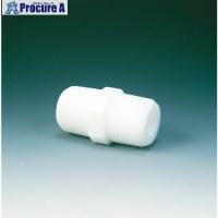 フロンケミカル フッ素樹脂(PTFE) ニップル R1/2XR1/2  ▼391-5735 NR0089-008  1個 | プロキュアエース