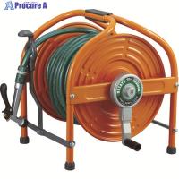 ハタヤ テツノホ-スリ-ル(オレンジ)41m防藻ホース レバーノズル オレンジ  ▼453-8005 HLA-40N-O  1台 | プロキュアエース