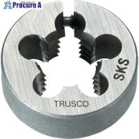 TRUSCO 丸ダイス 25径 ユニファイねじ 3/8UNC16 (SKS)  ▼480-6093 T25D-3/8UNC16  1個 | プロキュアエース
