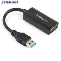 スターテック ディスプレイアダプター/USB-A - VGA/USB 3.0/Win ＆ Linux対応  ▼492-8265 USB32VGAV  1袋 | プロキュアエース