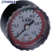CKD セーフティマーク付圧力計  ▼581-6106 G40D-6-P10  1個 | プロキュアエース