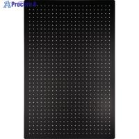 光 スチールパンチングボード ブラック 約900×600mm  ▼687-6513 PGFBD906-1  1枚