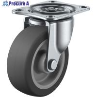 ユーエイ プレート式 自在 キャスター エラストマー 車輪径25mm  Gタイプ G型 取付寸法28×23  ▼754-9172 G-25EL  1個 | プロキュアエース