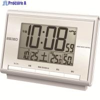 SEIKO 温湿度付き電波時計  ▼827-5572 SQ698S  1個 | プロキュアエース