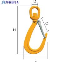 HHH スイベルファンドリーフックラッチ付 1.5t  ▼829-0772 YF1.5  1個 | プロキュアエース