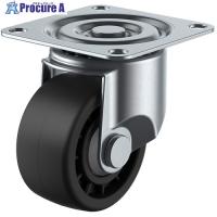 ユーエイ プレート式 自在 低床キャスター 強化ナイロン 車輪径75mm  Hタイプ CAL-HG型 取付寸法71×71  ▼835-9768 CAL-HG-75GNB  1個 | プロキュアエース