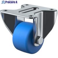 ユーエイ プレート式 固定 低床キャスター モノマーキャストナイロン 車輪径65mm  Hタイプ UHR型 取付寸法78×78  ▼858-0579 UHR-65MC  1個 | プロキュアエース