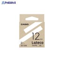 CASIO ラテコテープ 12mm WE XB-12WE ▼42448 カシオ計算機(株) ●a559 | プロキュアエース