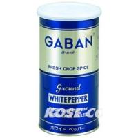 GABAN 白胡椒 パウダー 丸缶 シロコショウパウダー WHITE PEPPER POWDER １缶(420g) | Professional Foods