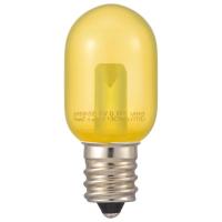 OHM LEDナツメ球装飾用 T20/E12/0.5W/13lm/クリア黄色 LDT1Y-H-E12 13C | プロフィット
