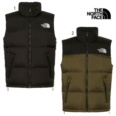 THE NORTH FACE ダウンベスト（色：カーキ系）｜コート、ジャケット