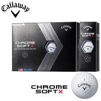 CALLAWAY CHROME SOFT X キャロウェイ クロムソフト エックス ゴルフボール 1ダース ホワイト 正規品 | プログレスショップ