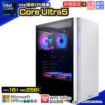 gtx1660super（デスクトップパソコン）（CPU種類：Core Ultra 5