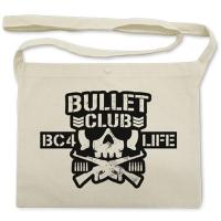 【ネコポス/ゆうパケット対応】コスパ 新日本プロレスリング BULLET CLUB サコッシュ NATURAL | PROJECT CORE