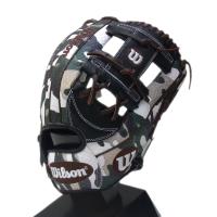 Wilson(ウイルソン)　一般軟式用グラブ　ワナビーヒーロー デュアル　内野手用　87型　右投げ用　ブラック×カモSSN　WBW102445　 | ナカスポヤフー店