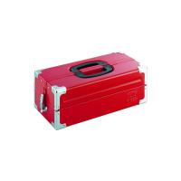 TONE ツールケース(メタル) V形2段式 433X220X160mm レッド BX322S | 島屋DIY・プロ建材の専門店