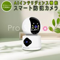 防犯カメラ C992DR VStarcam デュアルレンズ1台で2台分の役割 100万画素 ONVIF対応 AI機能搭載 人体検知 MicroSDカード録画 PSE 技適 6ヶ月保証 C7823後継品 | プロステーション