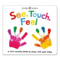 【洋書】シー・タッチ・フィール ファースト・センサリーブック [ロジャー・プリディ] See, Touch, Feel: A First Sensory Book [Roger Priddy] 絵本 | プロテインUSA