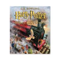 【洋書】ハリーポッターと賢者の石 [J.K.ローリング / イラスト：ジム・ケイ] Harry Potter and the Sorcerer's Stone The Illustrated Edition | プロテインUSA