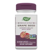 ネイチャーズウェイ グレープシードエキス (95%ポリフェノール) 100mg カプセル 60粒 Nature's Way Grape Seed サプリメント ブドウ種子 | プロテインUSA