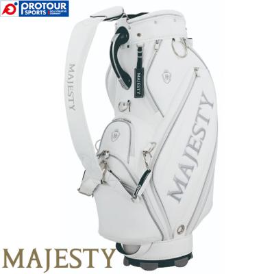 新品、未使用！MAJESTY ゴルフバッグ グレー/ホワイト 楽天市場】マジェスティ ULTRA SMOOTH Caddy Bag (2000537) ゴルフ