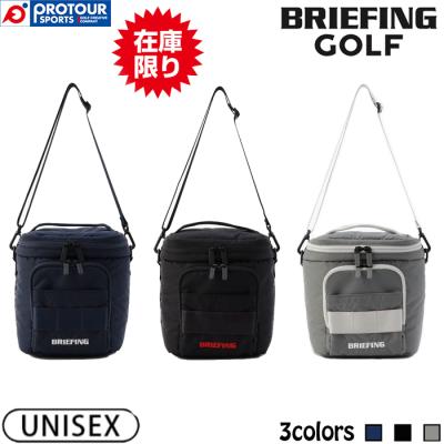 ラウンドショルダーバッグ（BRIEFING GOLF）（色：グレー系）の