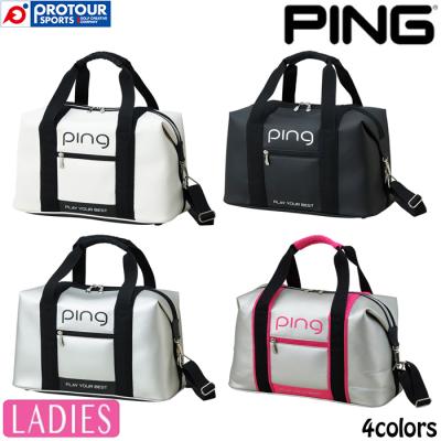 PING ゴルフ ボストンバッグ（色：ピンク系）｜ゴルフ用バッグ｜ゴルフ