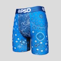 PSD公式 HYPE BLUE BANDANA メンズボクサーパンツ BLUE | PSD公式ストア